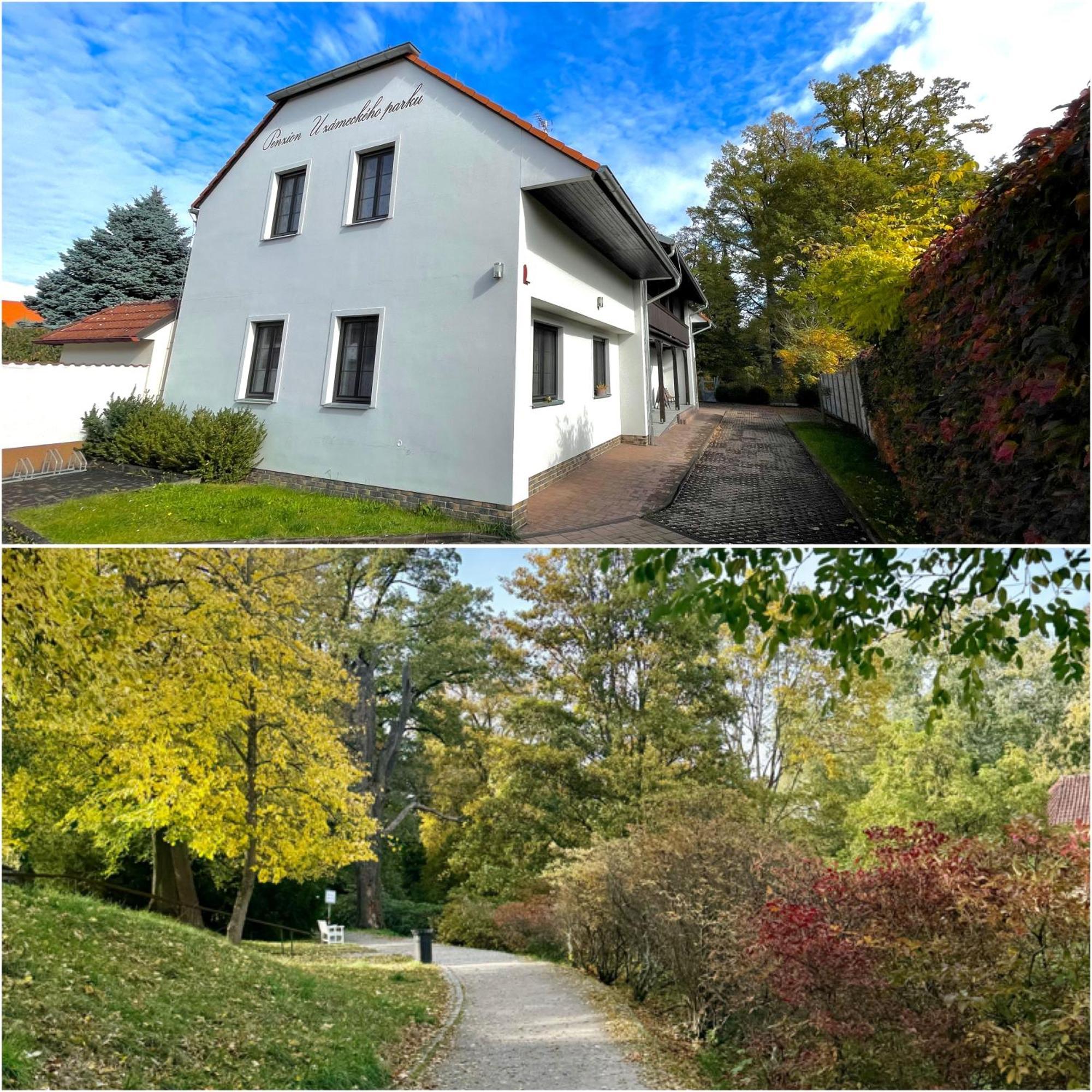 Penzion U Zameckeho Parku Trebon Exterior photo